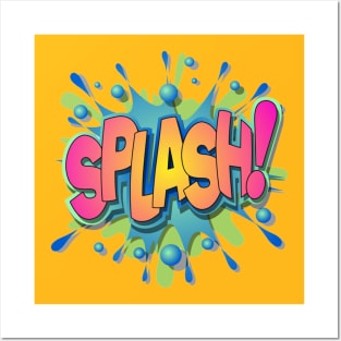 splash Posters and Art